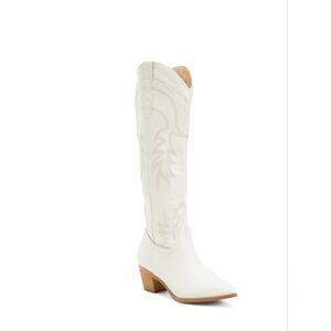 Mi.Im -Light Gray- isabel Knee-High Western Boots